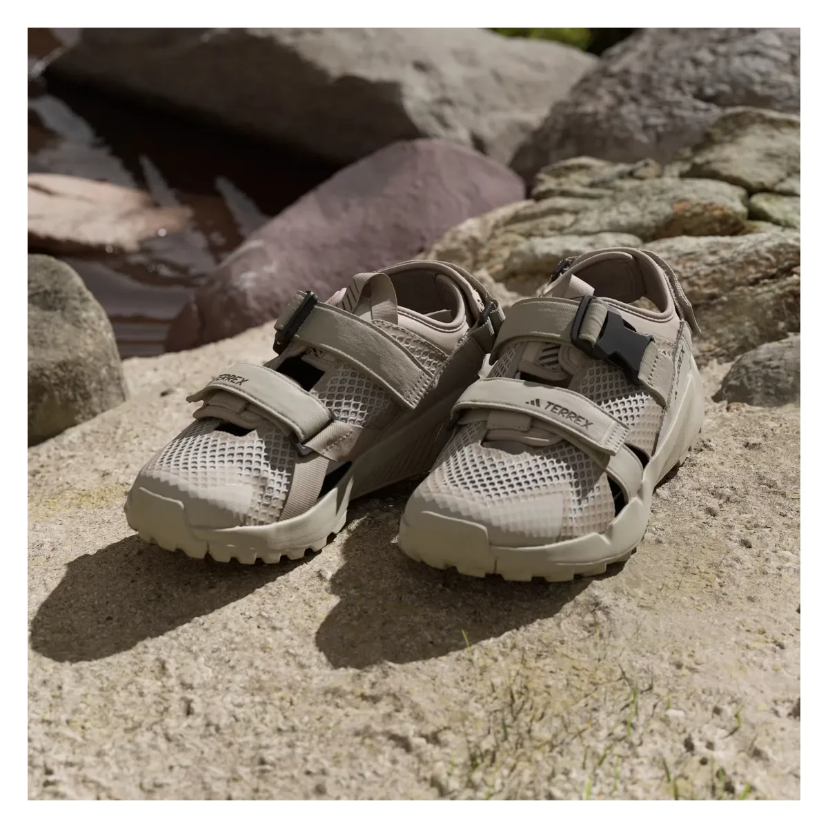 adidas Terrex Hydroterra Sandal Wonder Beige Core Black