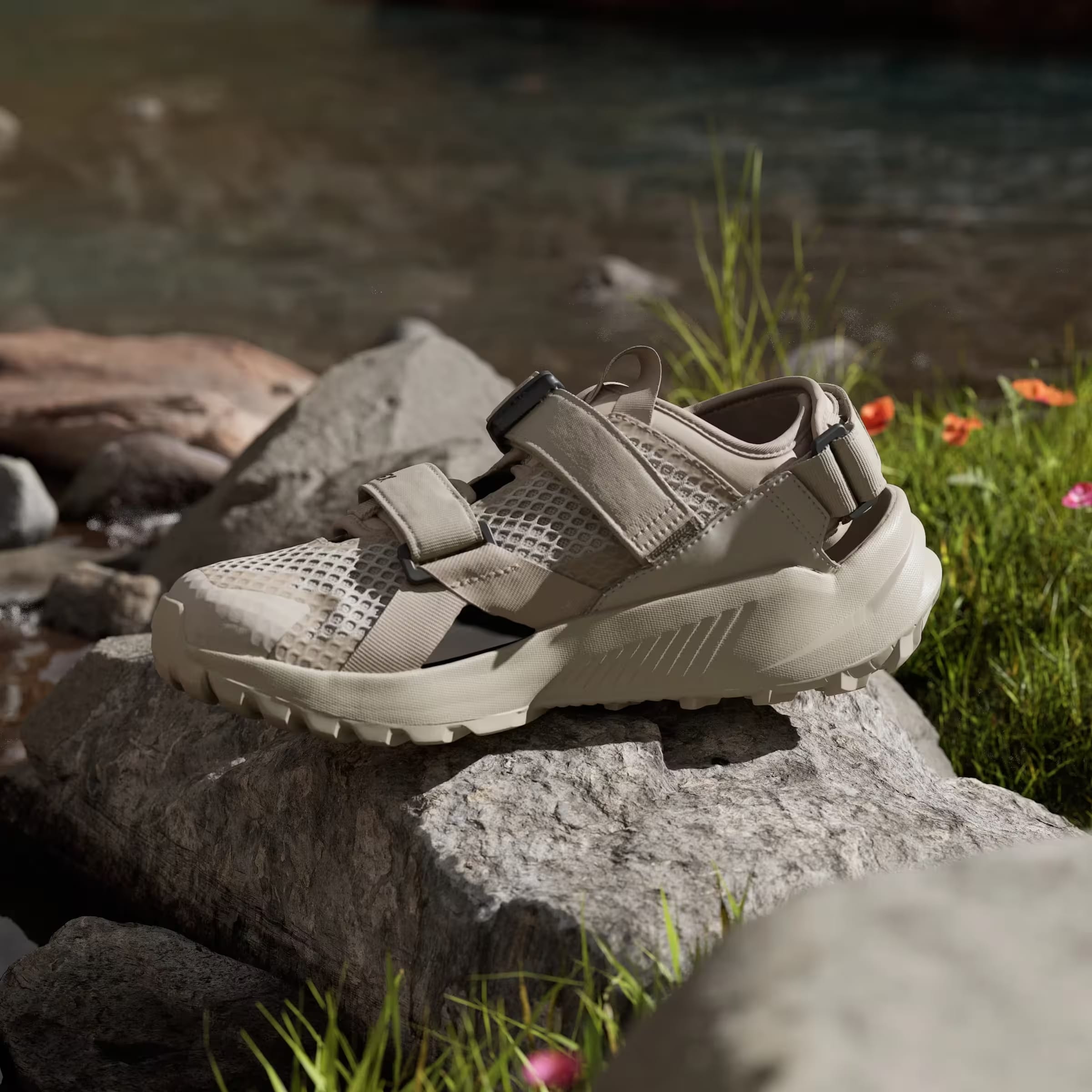 adidas Terrex Hydroterra Sandal Wonder Beige Core Black