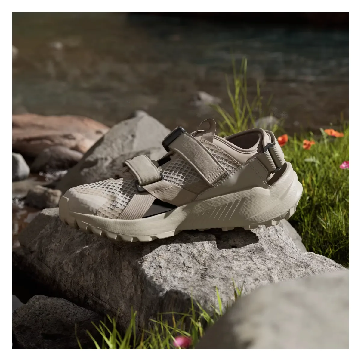 adidas Terrex Hydroterra Sandal Wonder Beige Core Black