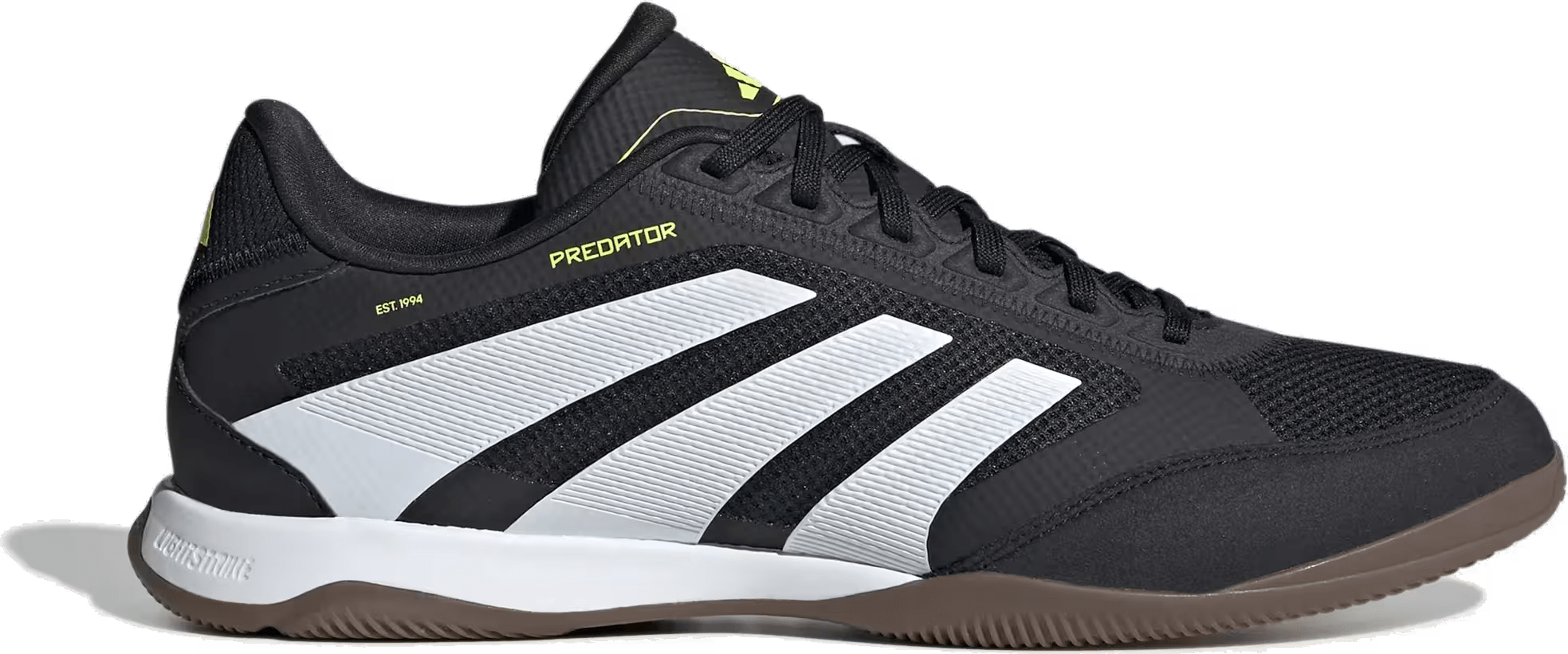 adidas Predator League Indoor Core Black Cloud White Lucid Lemon