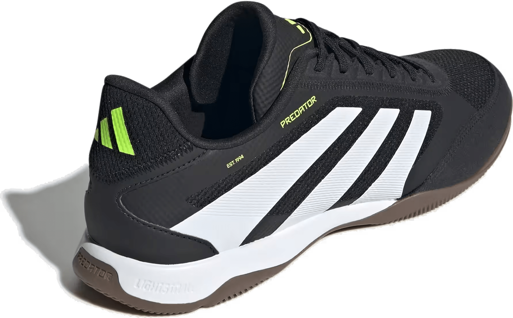 adidas Predator League Indoor Core Black Cloud White Lucid Lemon