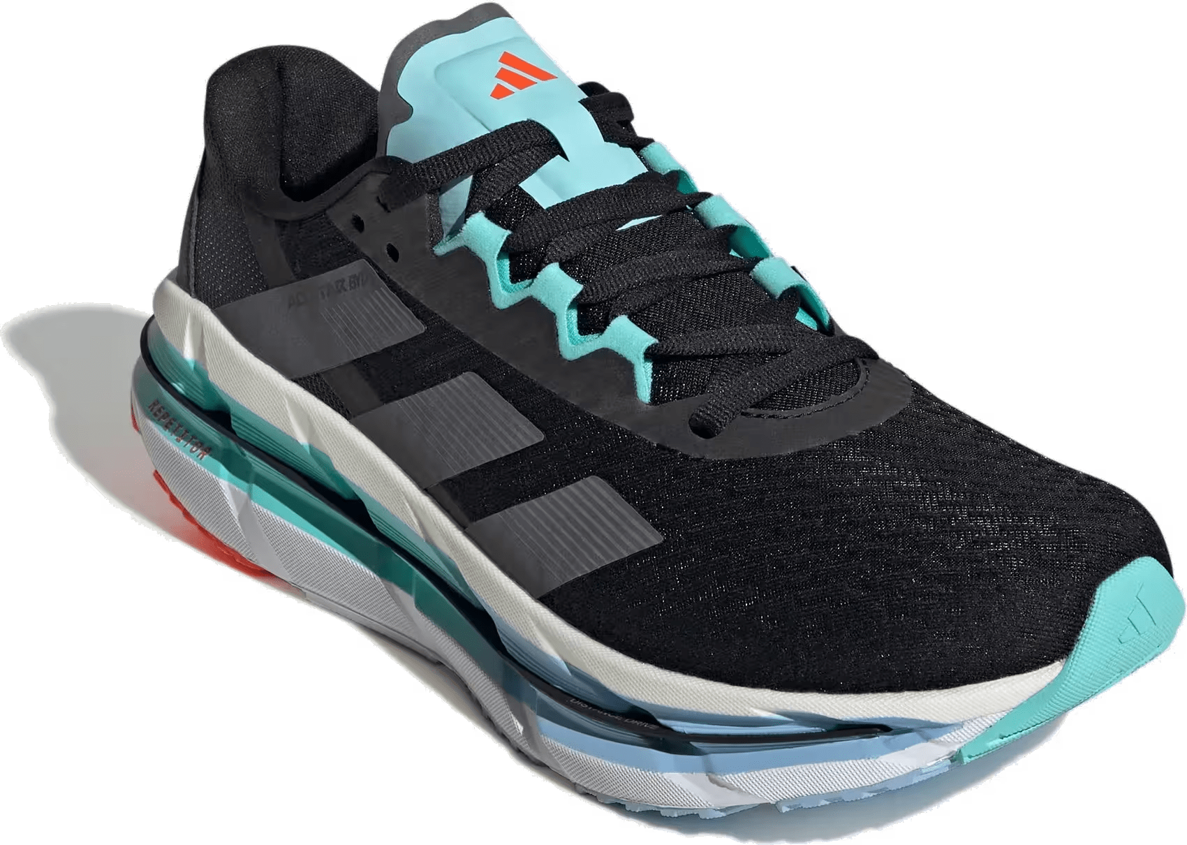 adidas Adistar Byd Core Black Iron Metallic Flash Aqua