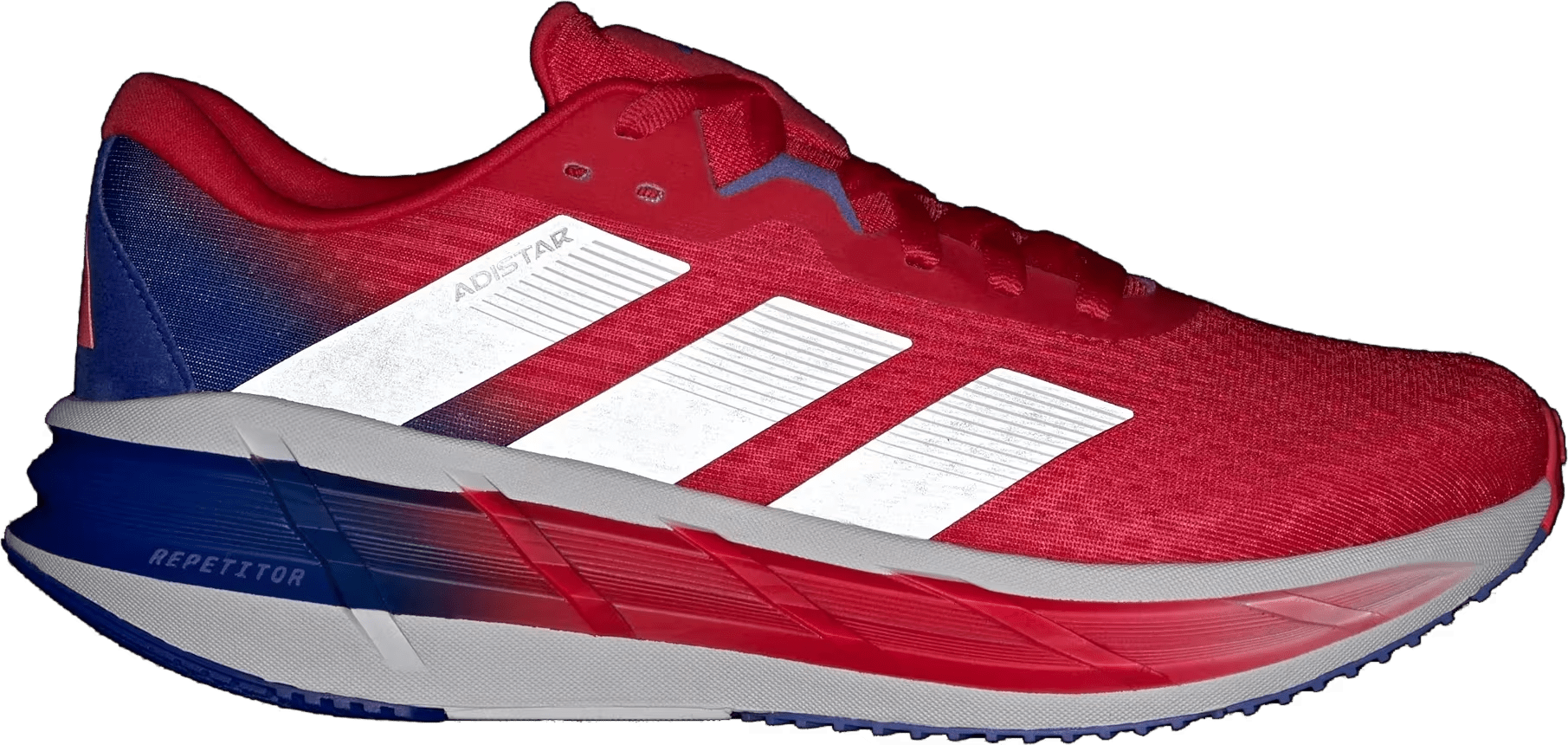 adidas Adistar 3 Pure Ruby Cobalt Blue Lucid Red