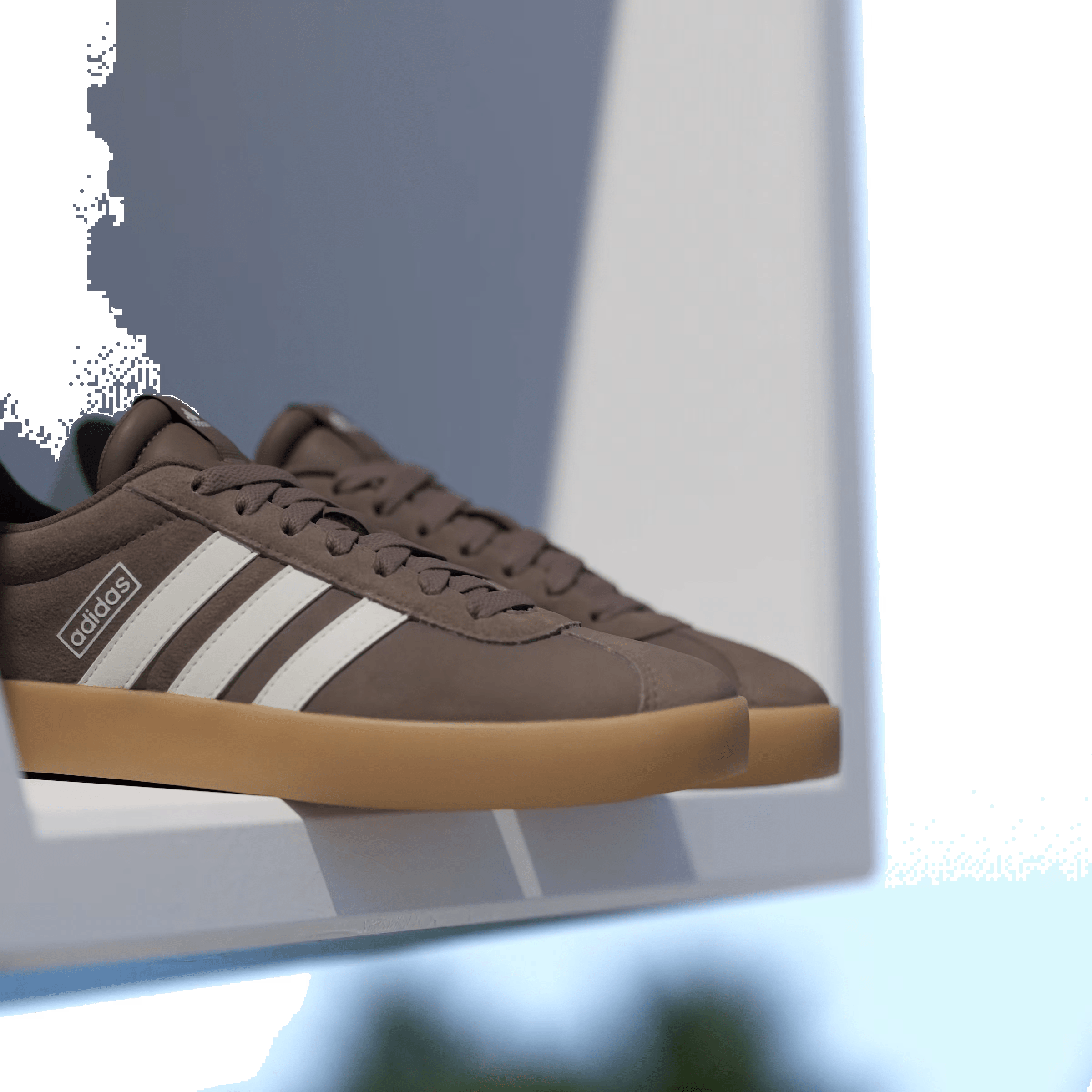 adidas VL Court 3.0 Earth Strata Chalk White Gum (Women's)