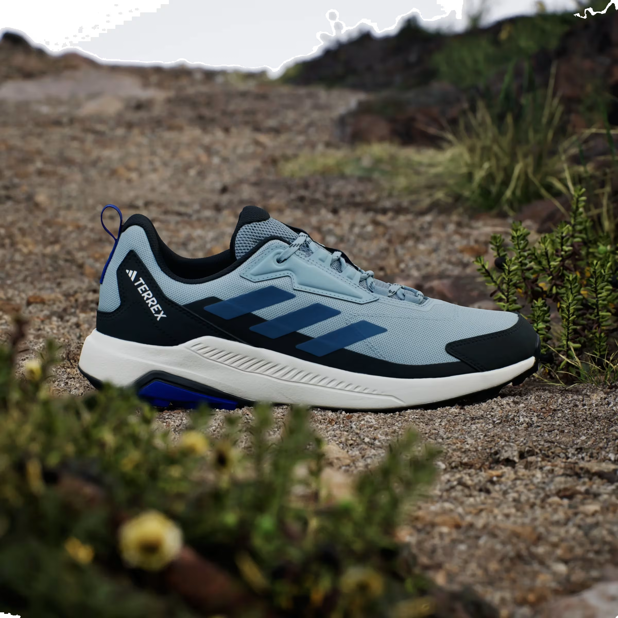 adidas Terrex Anylander Magic Grey Wonder Steel Semi Lucid Blue