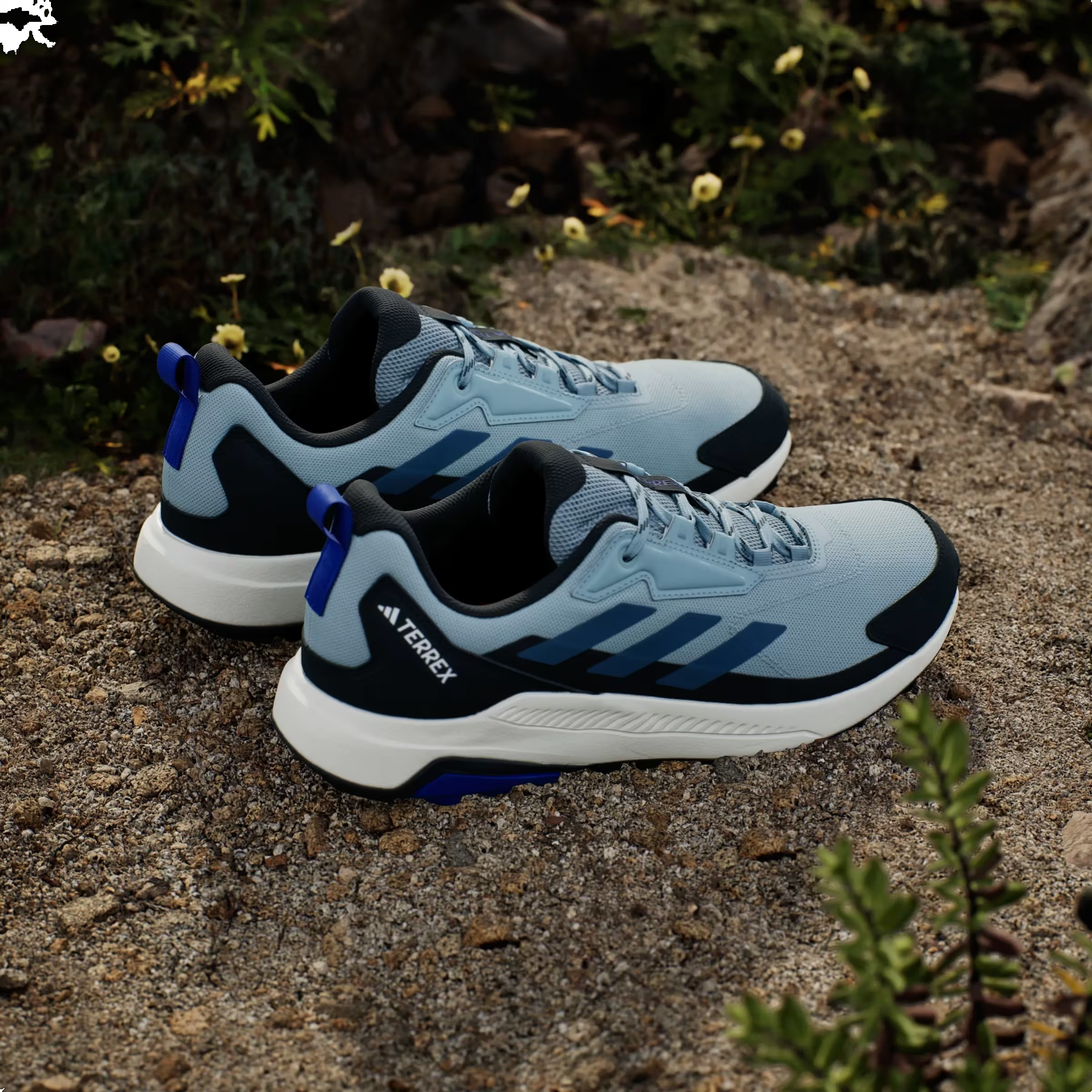 adidas Terrex Anylander Magic Grey Wonder Steel Semi Lucid Blue