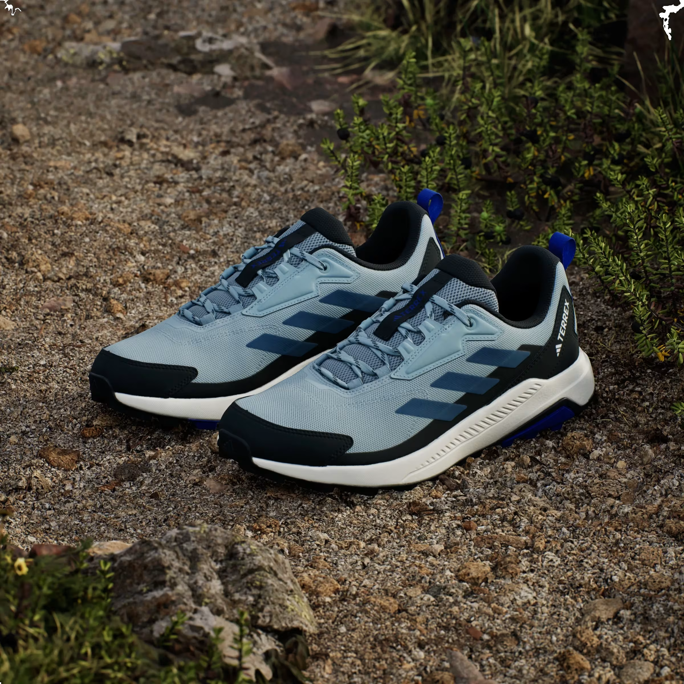 adidas Terrex Anylander Magic Grey Wonder Steel Semi Lucid Blue