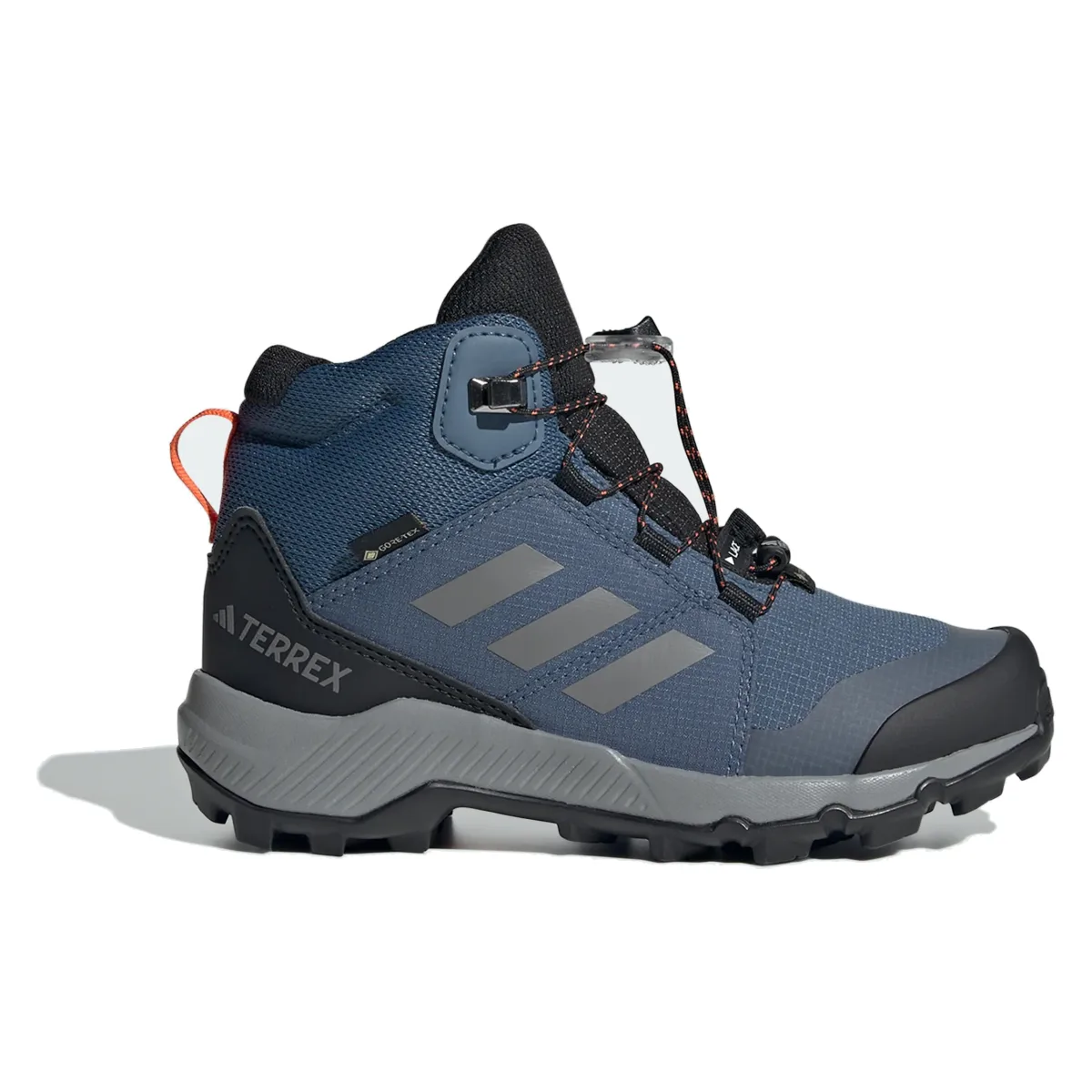 adidas Terrex Mid Gore-Tex Wonder Steel Grey Three Semi Impact Orange (GS)