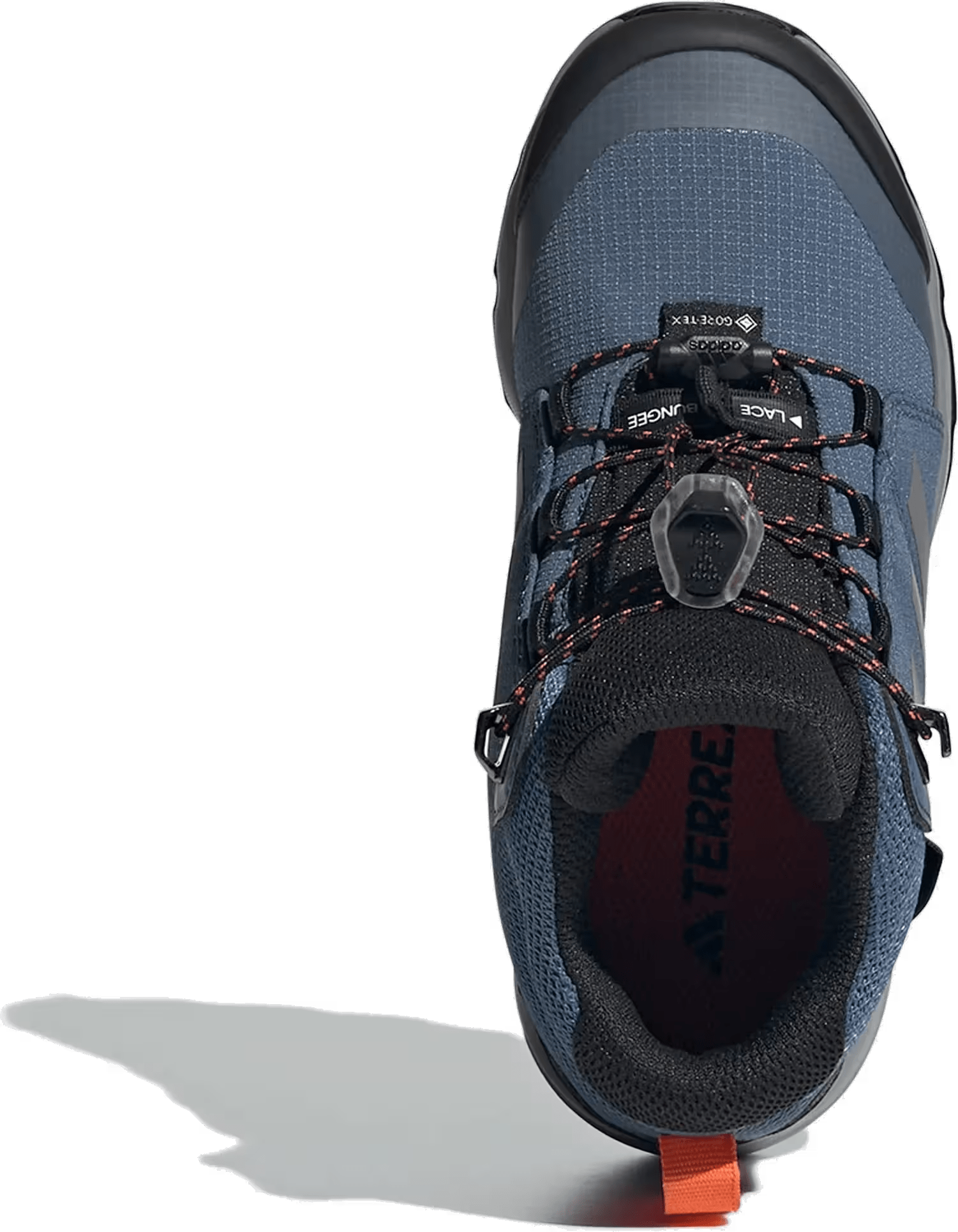 adidas Terrex Mid Gore-Tex Wonder Steel Grey Three Semi Impact Orange (GS)