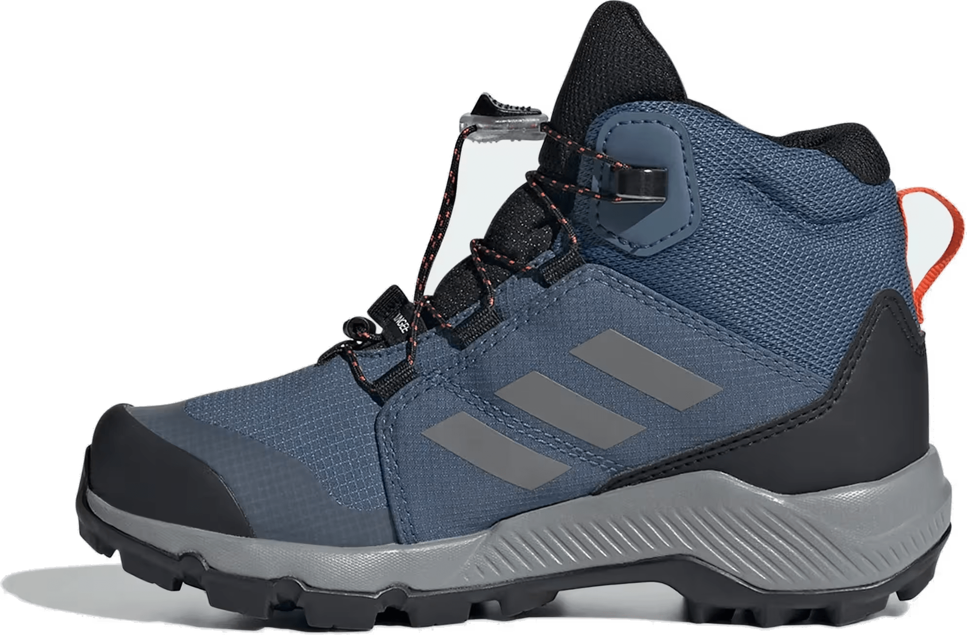 adidas Terrex Mid Gore-Tex Wonder Steel Grey Three Semi Impact Orange (GS)