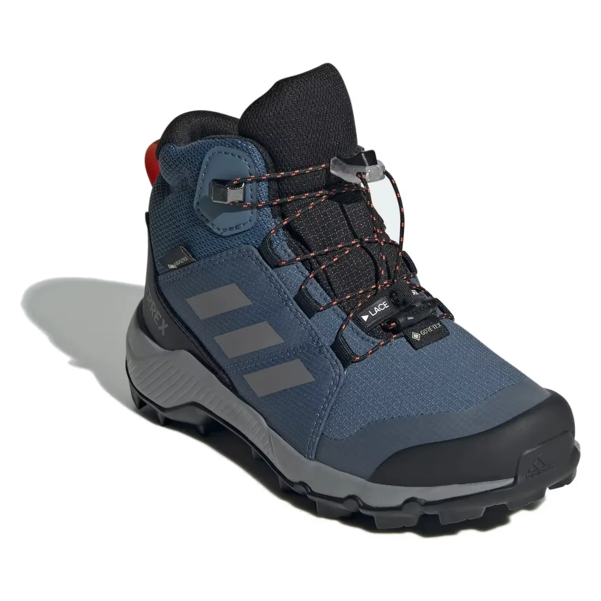 adidas Terrex Mid Gore-Tex Wonder Steel Grey Three Semi Impact Orange (GS)