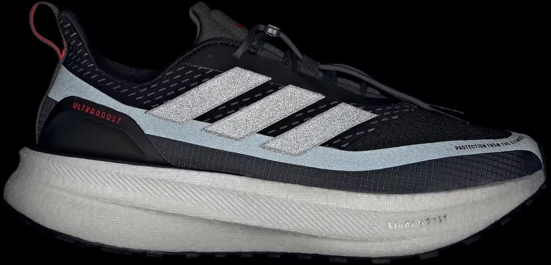 adidas Ultra Boost 5 TR Core Black Iron Metallic Lucid Red