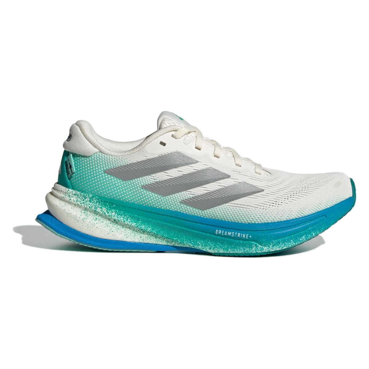 adidas Supernova Rise 2 Chalk White Silver Metallic Glory Green (Women's)