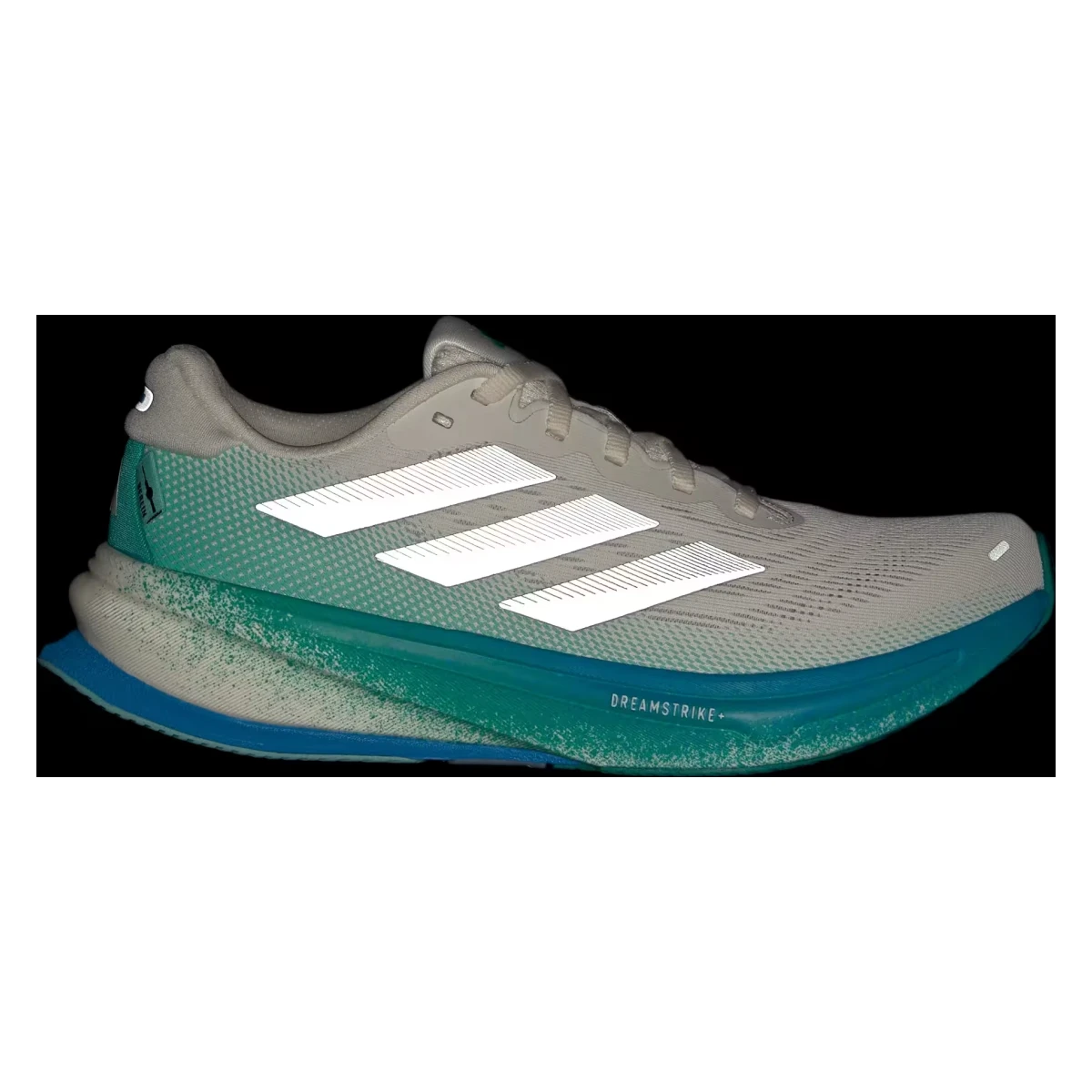 adidas Supernova Rise 2 Chalk White Silver Metallic Glory Green (Women's)