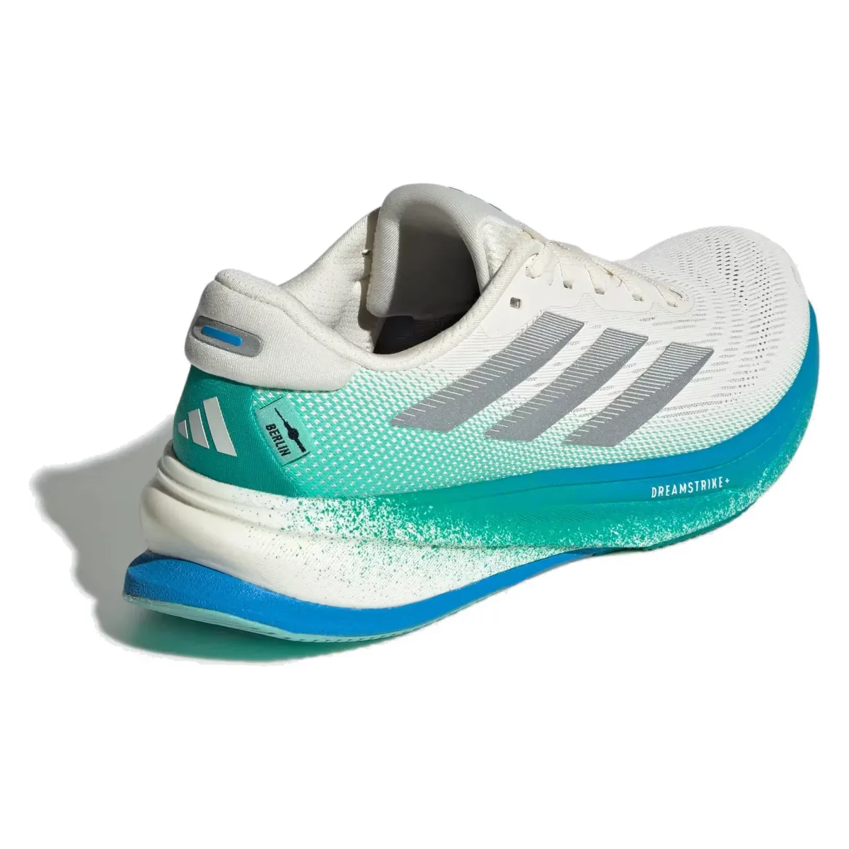 adidas Supernova Rise 2 Chalk White Silver Metallic Glory Green (Women's)