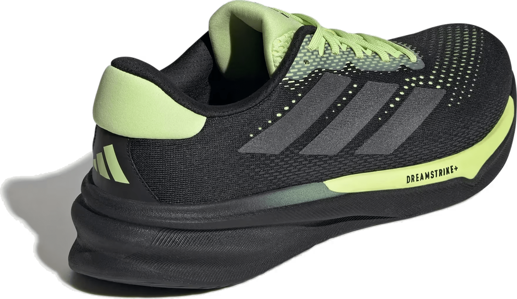 adidas Supernova Stride 2 Core Black Iron Metallic Pulse Lime