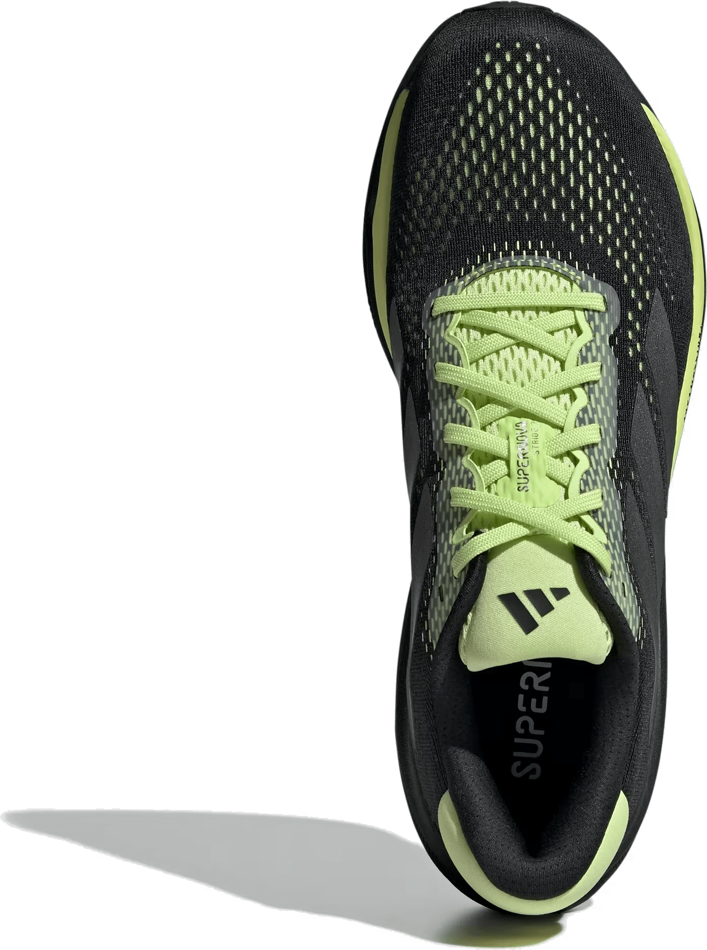 adidas Supernova Stride 2 Core Black Iron Metallic Pulse Lime