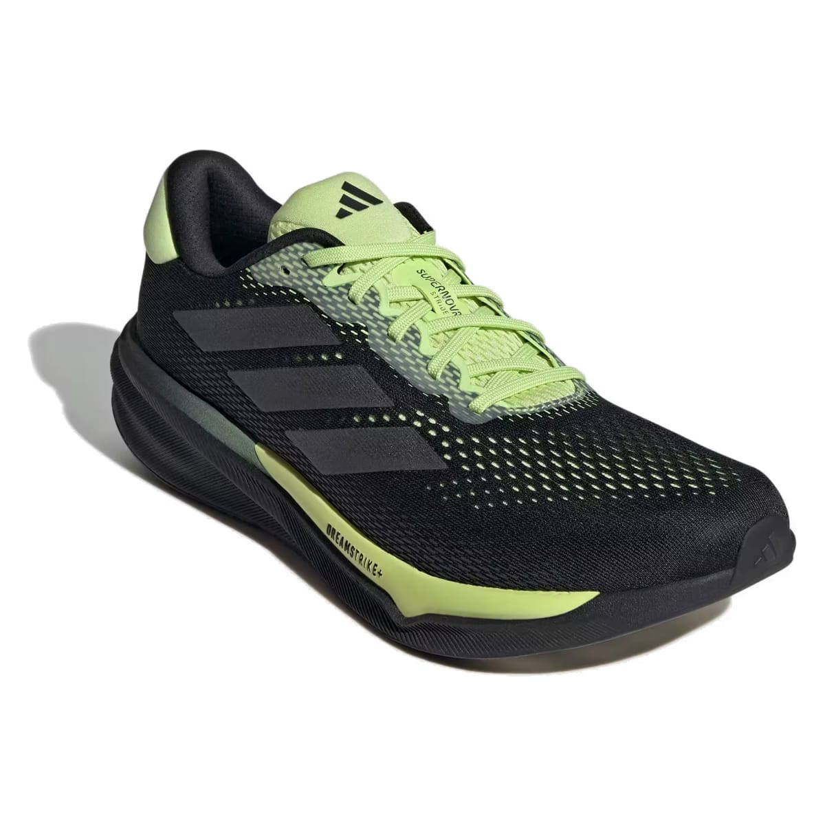 adidas Supernova Stride 2 Core Black Iron Metallic Pulse Lime