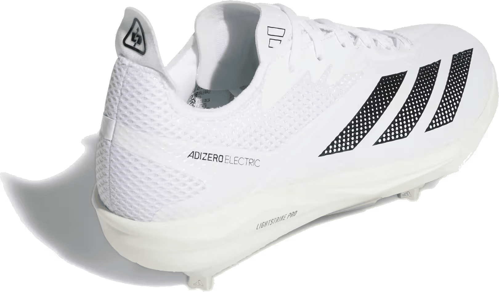 adidas Adizero Electric 2.0 Cloud White Core Black Silver Metallic