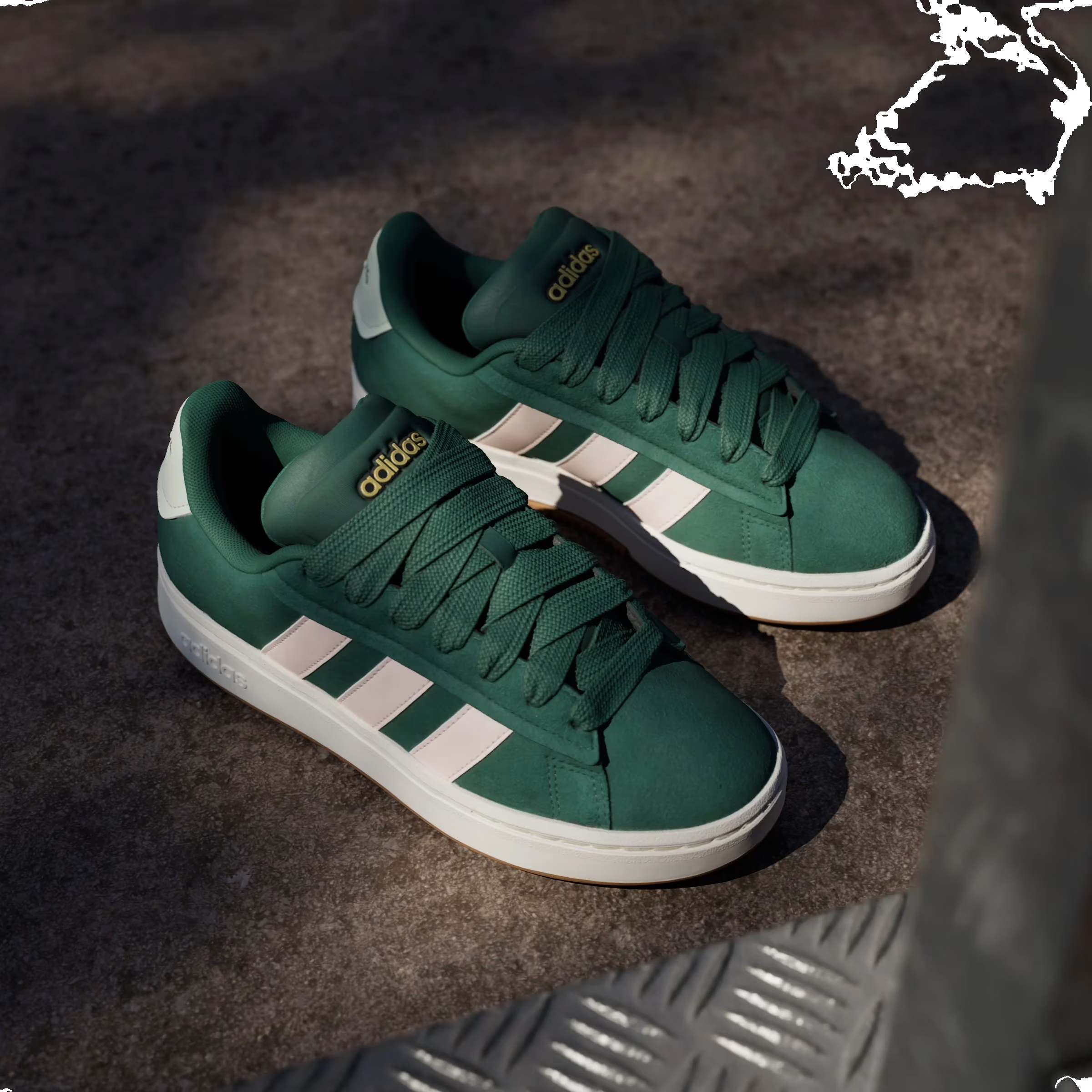 adidas Grand Court Alpha 00s Collegiate Green Wonder Quartz (Women's)