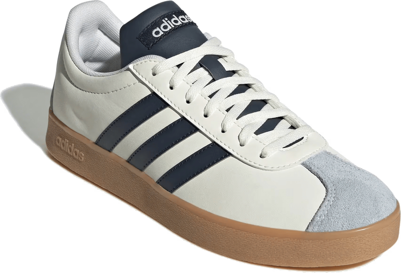 adidas VL Court Base White Aurora Ink Halo Blue (Women's)