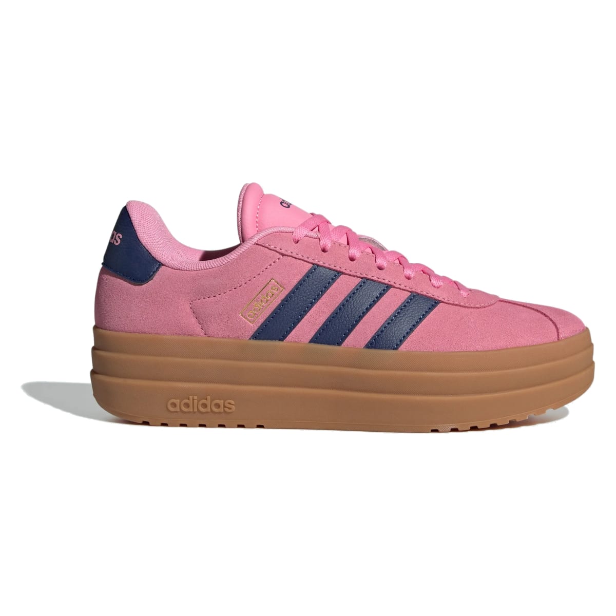 adidas VL Court Bold Bliss Pink Dark Blue Gold Metallic (Women's)