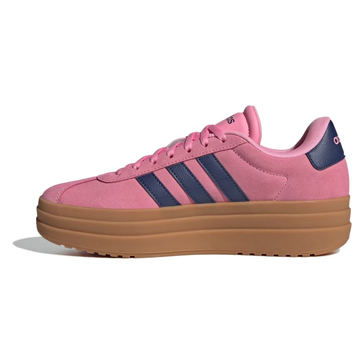 adidas VL Court Bold Bliss Pink Dark Blue Gold Metallic (Women's)