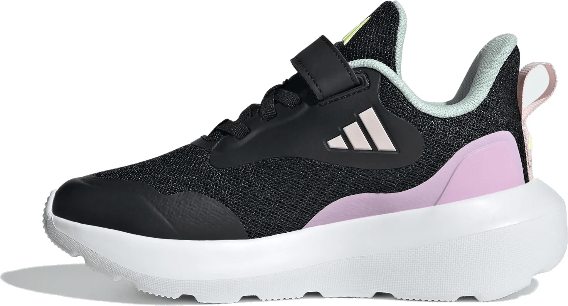 adidas Fortarun 3 Core Black Clear Pink Bliss Lilac (PS)