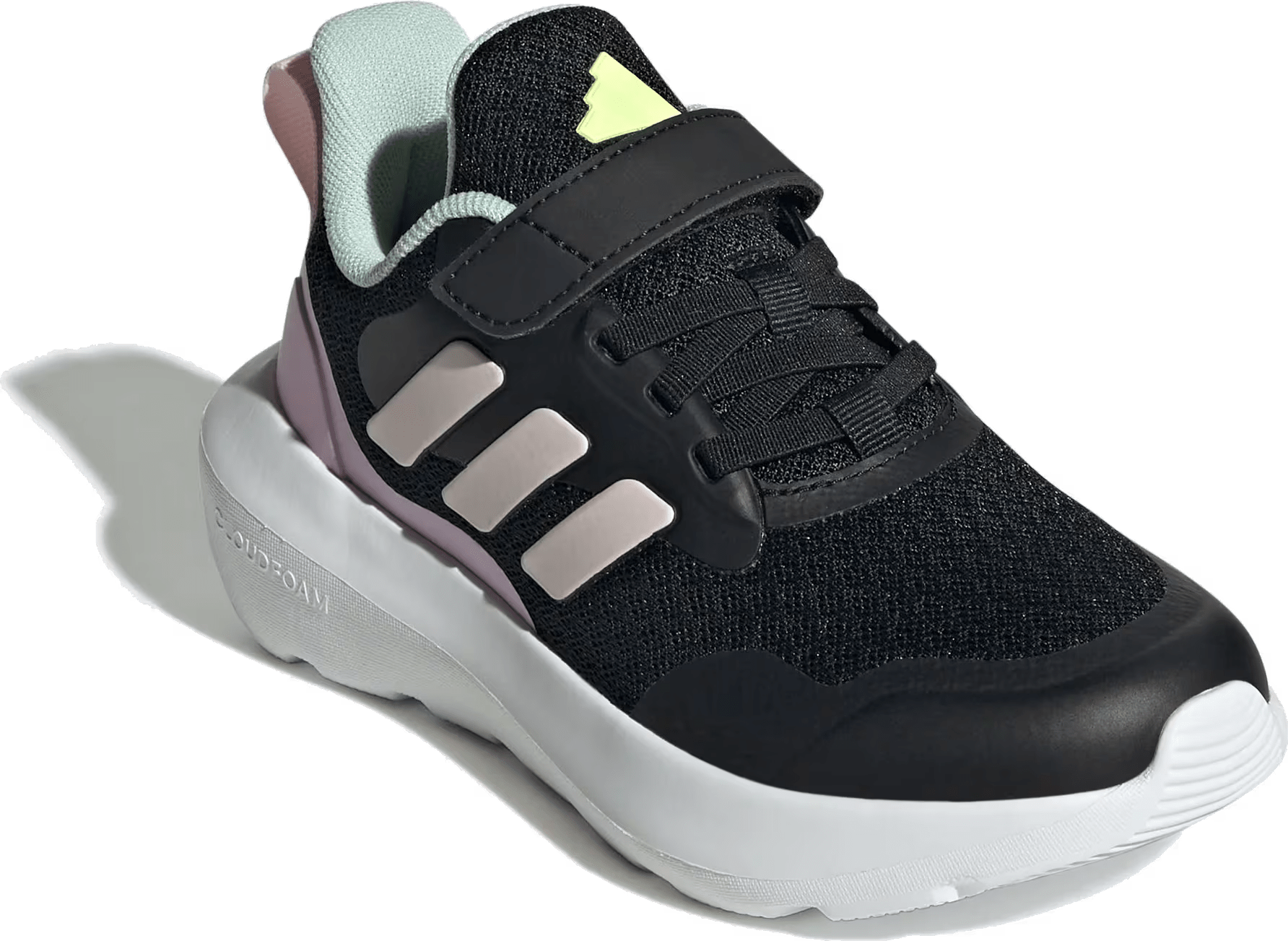 adidas Fortarun 3 Core Black Clear Pink Bliss Lilac (PS)