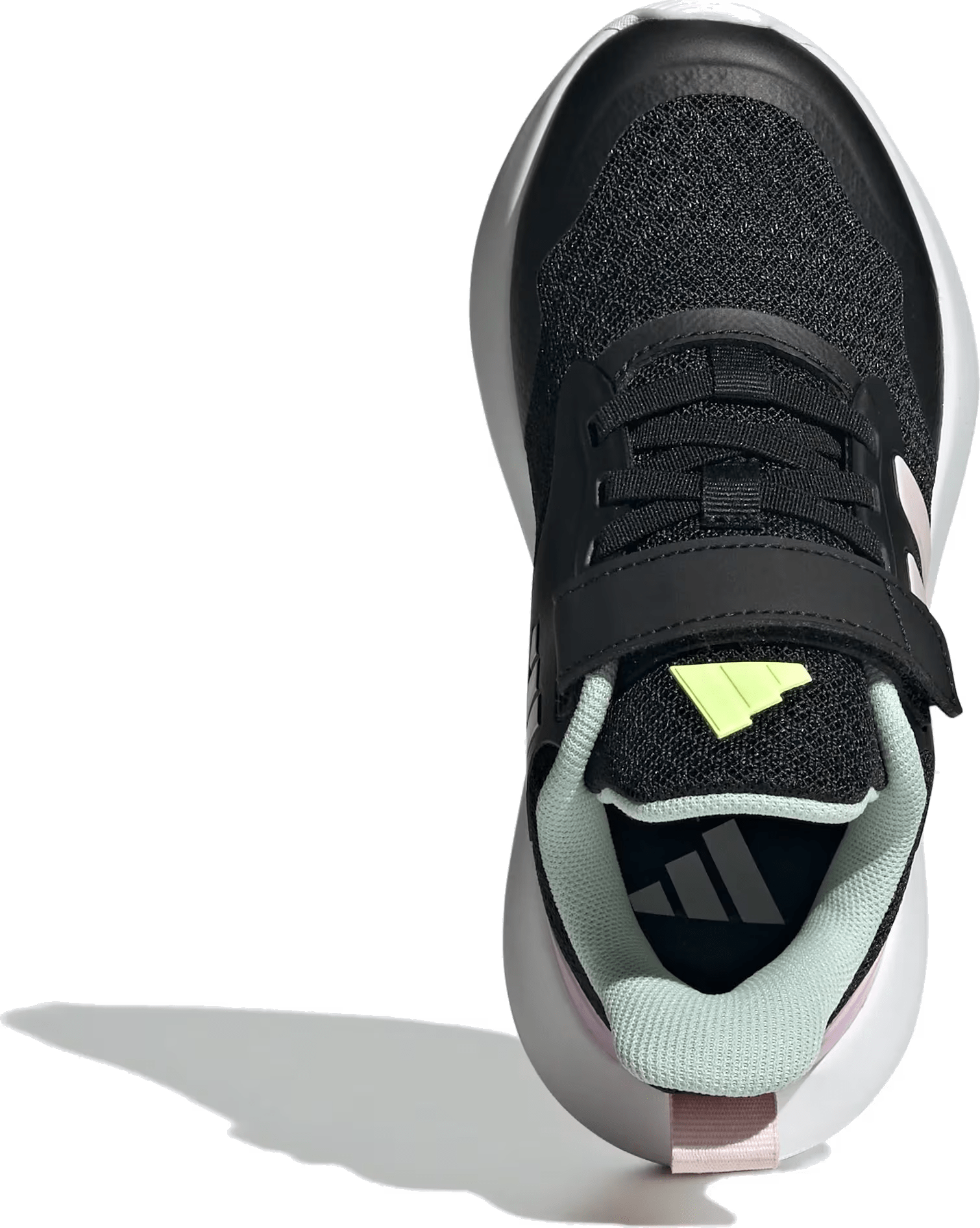 adidas Fortarun 3 Core Black Clear Pink Bliss Lilac (PS)