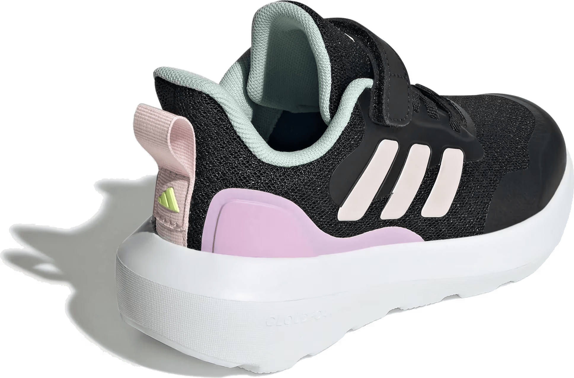 adidas Fortarun 3 Core Black Clear Pink Bliss Lilac (PS)