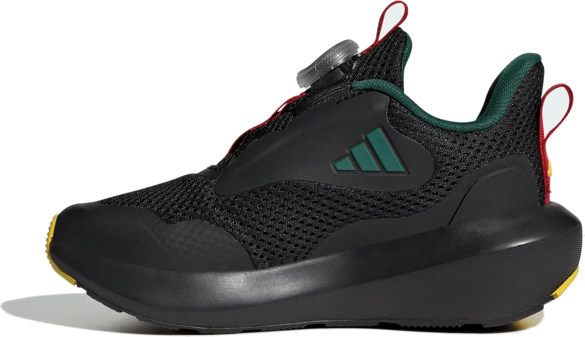 adidas Fortarun 3.0 BOA Black Collegiate Green Yellow (GS)