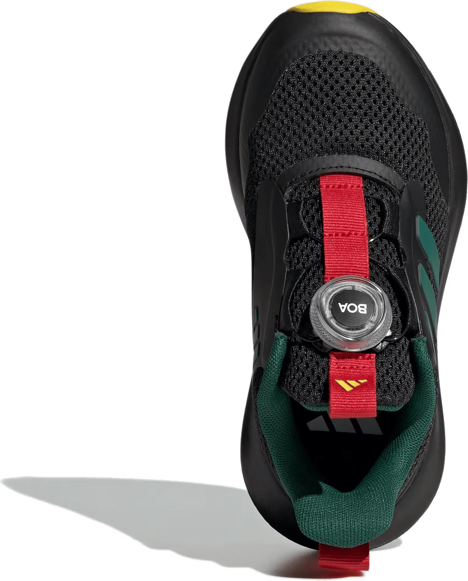 adidas Fortarun 3.0 BOA Black Collegiate Green Yellow (GS)