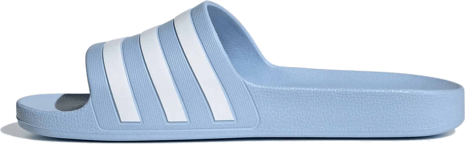 adidas Adilette Aqua Slides Glow Blue White