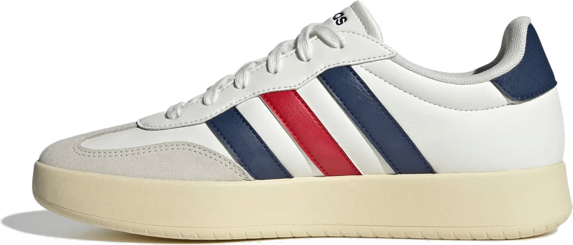 adidas Barreda Off White Dark Blue Better Scarlet