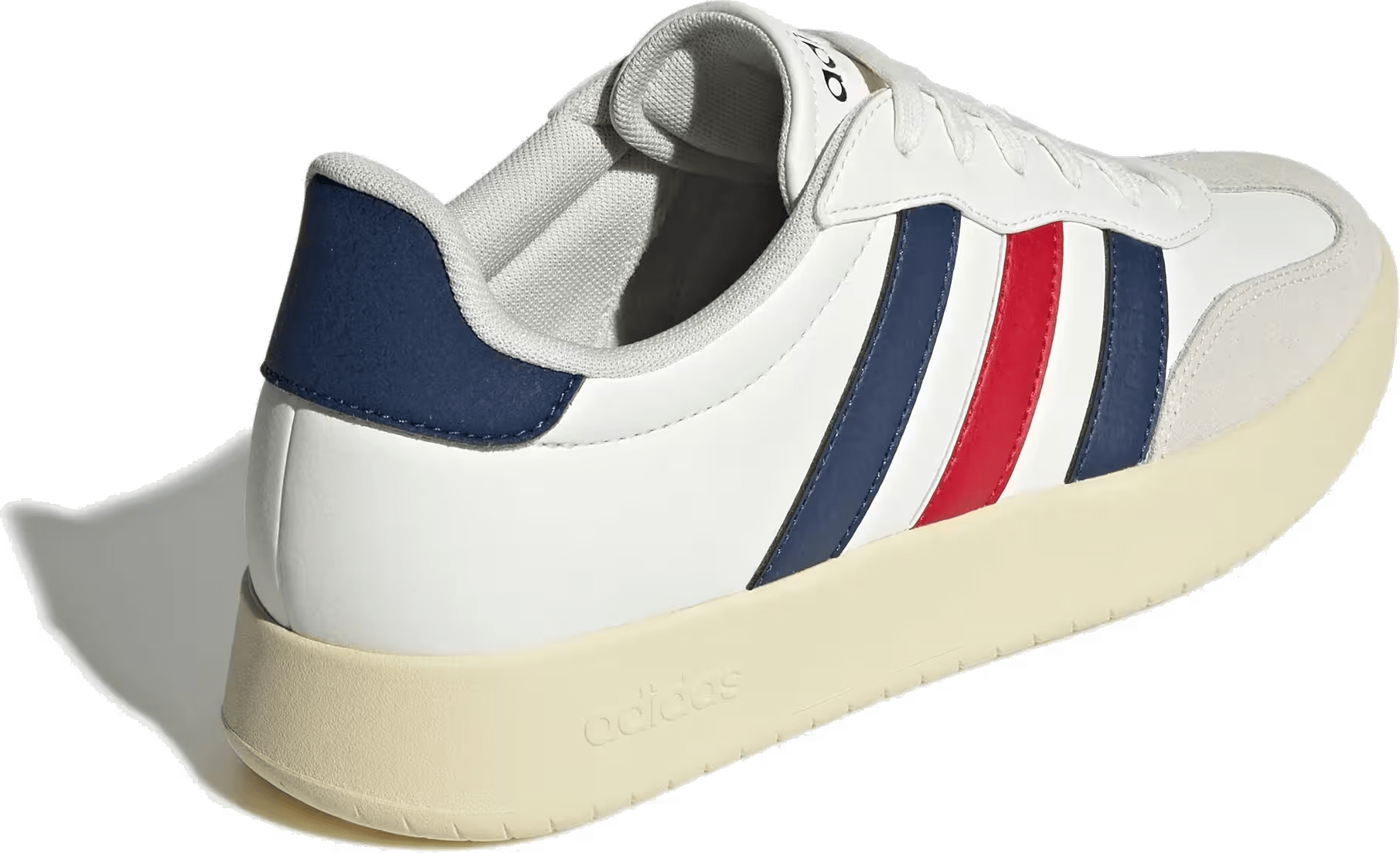 adidas Barreda Off White Dark Blue Better Scarlet