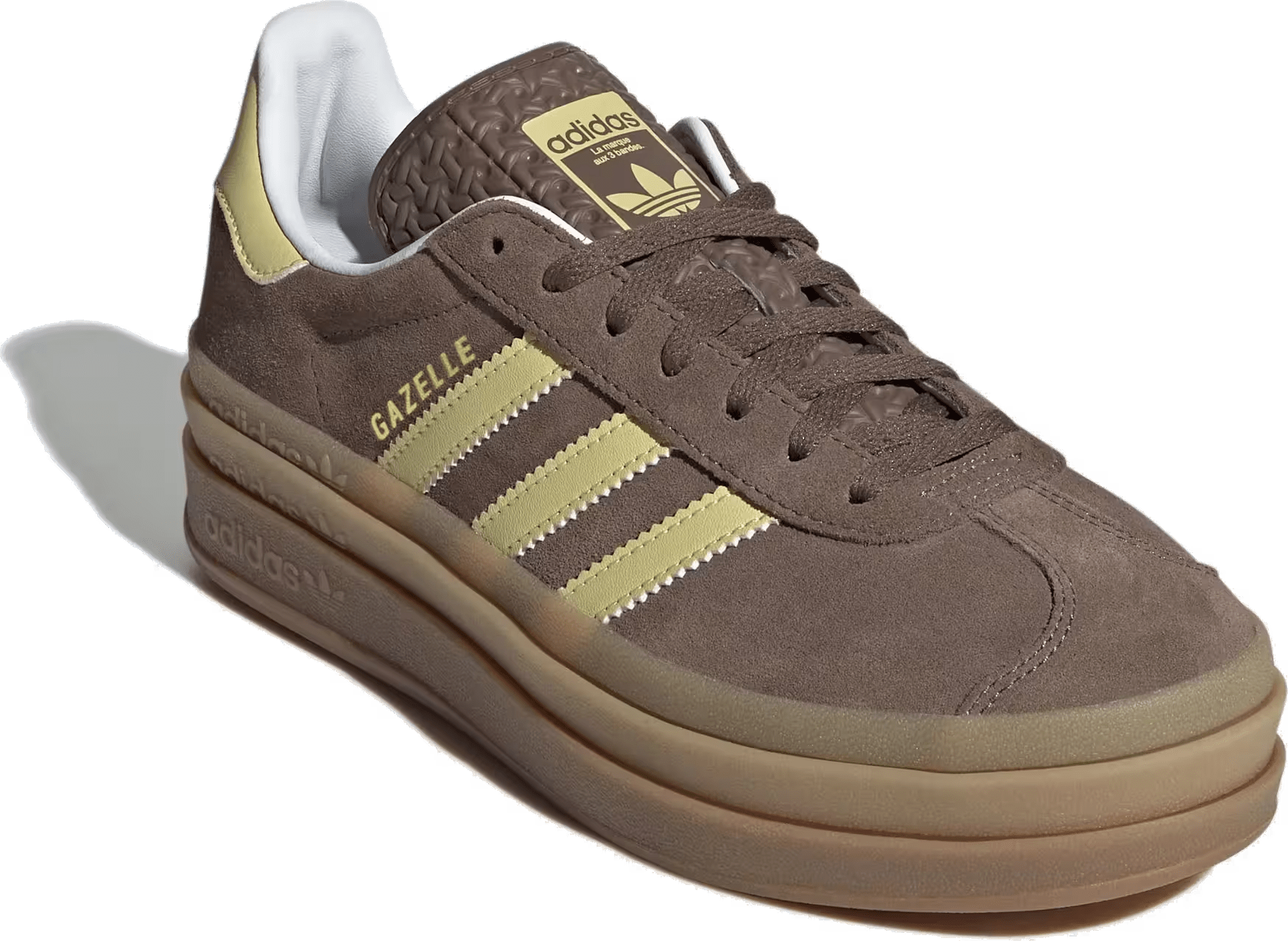 Adidas Gazelle Bold Wmns "Earth Strata Yellow"
