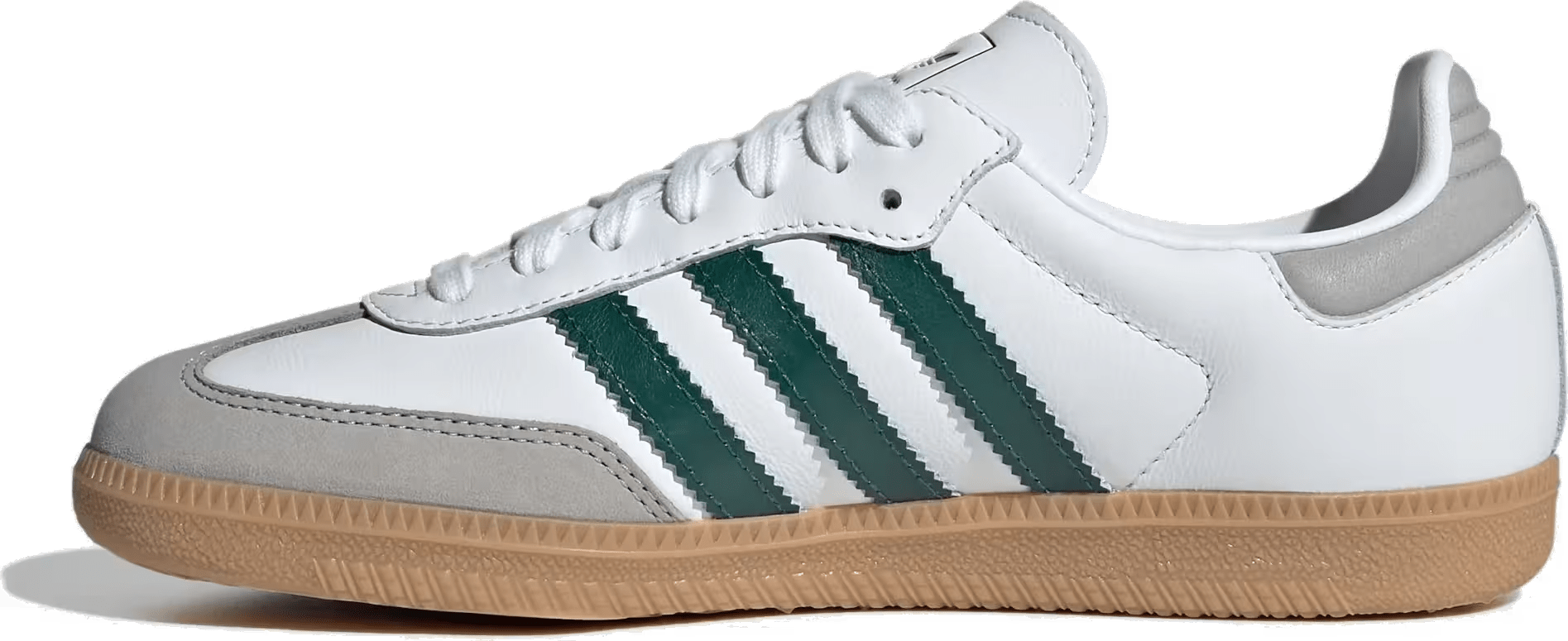 adidas Samba OG White Collegiate Green Gum (Women's)