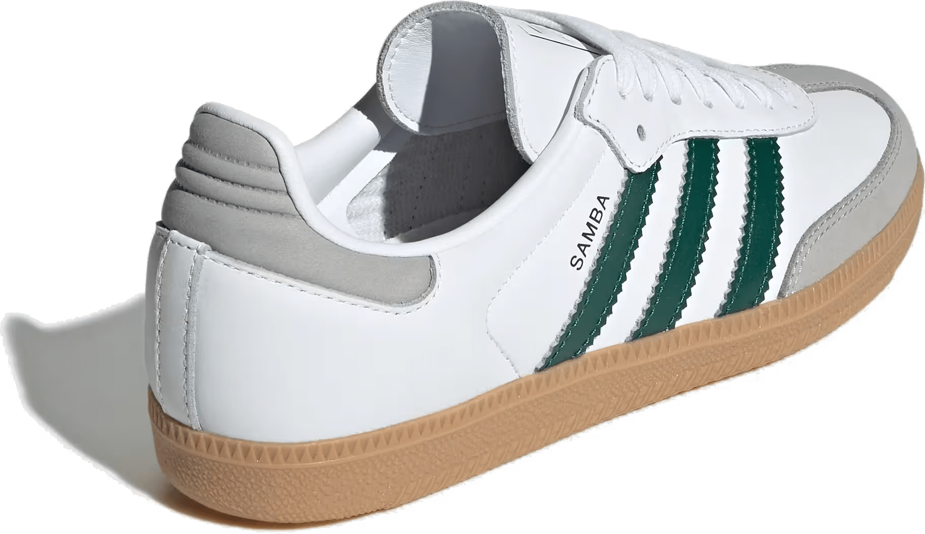 adidas Samba OG White Collegiate Green Gum (Women's)