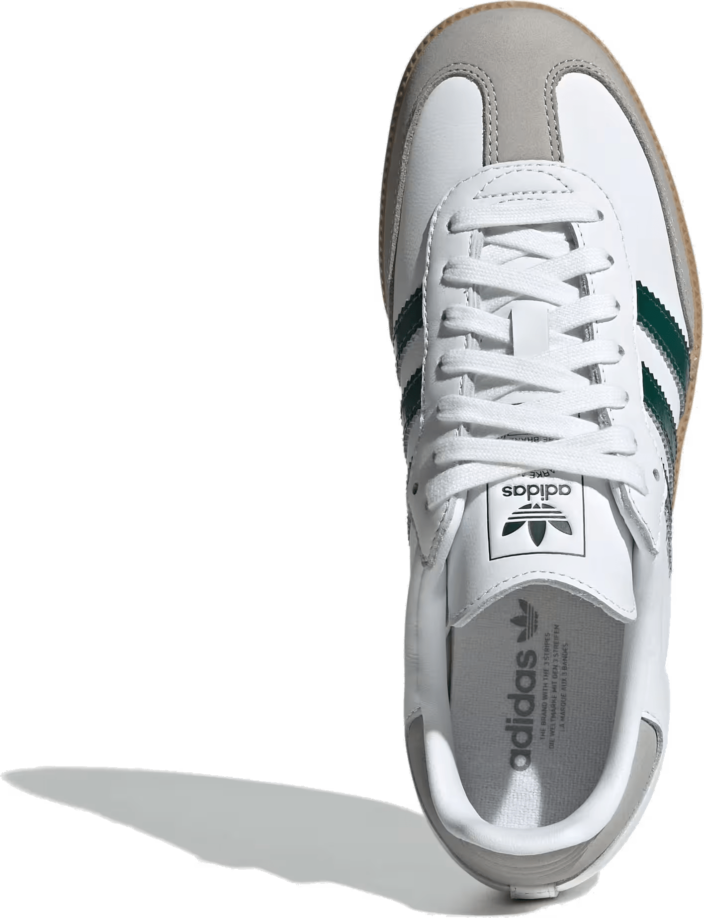 adidas Samba OG White Collegiate Green Gum (Women's)