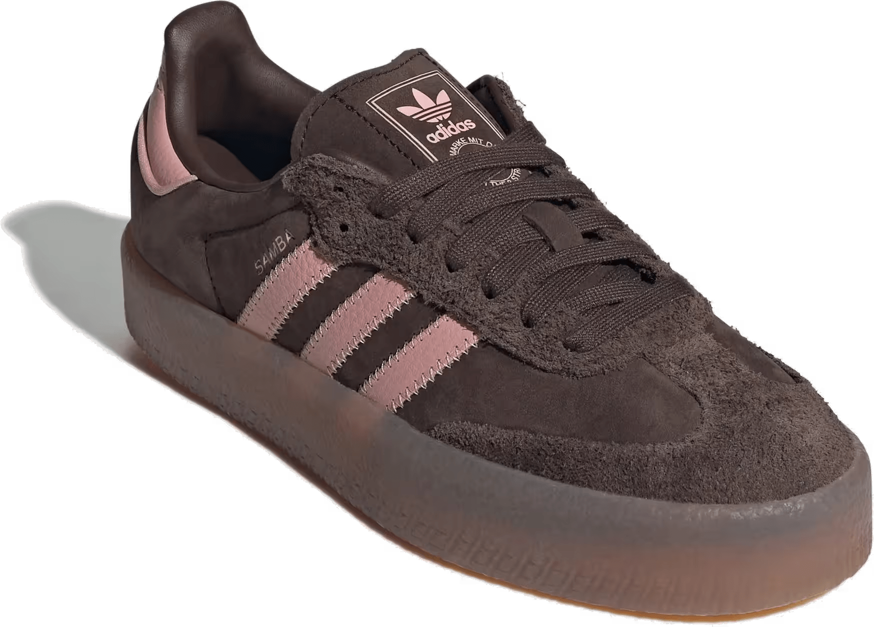Adidas Sambae Wmns "Dark Brown Wonder Mauve"