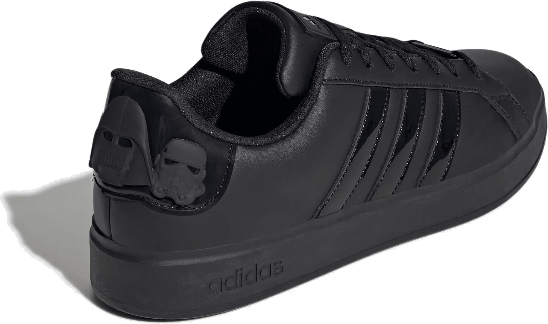 adidas Grand Court Star Wars Darth Vader and Storm Troopers Triple Black