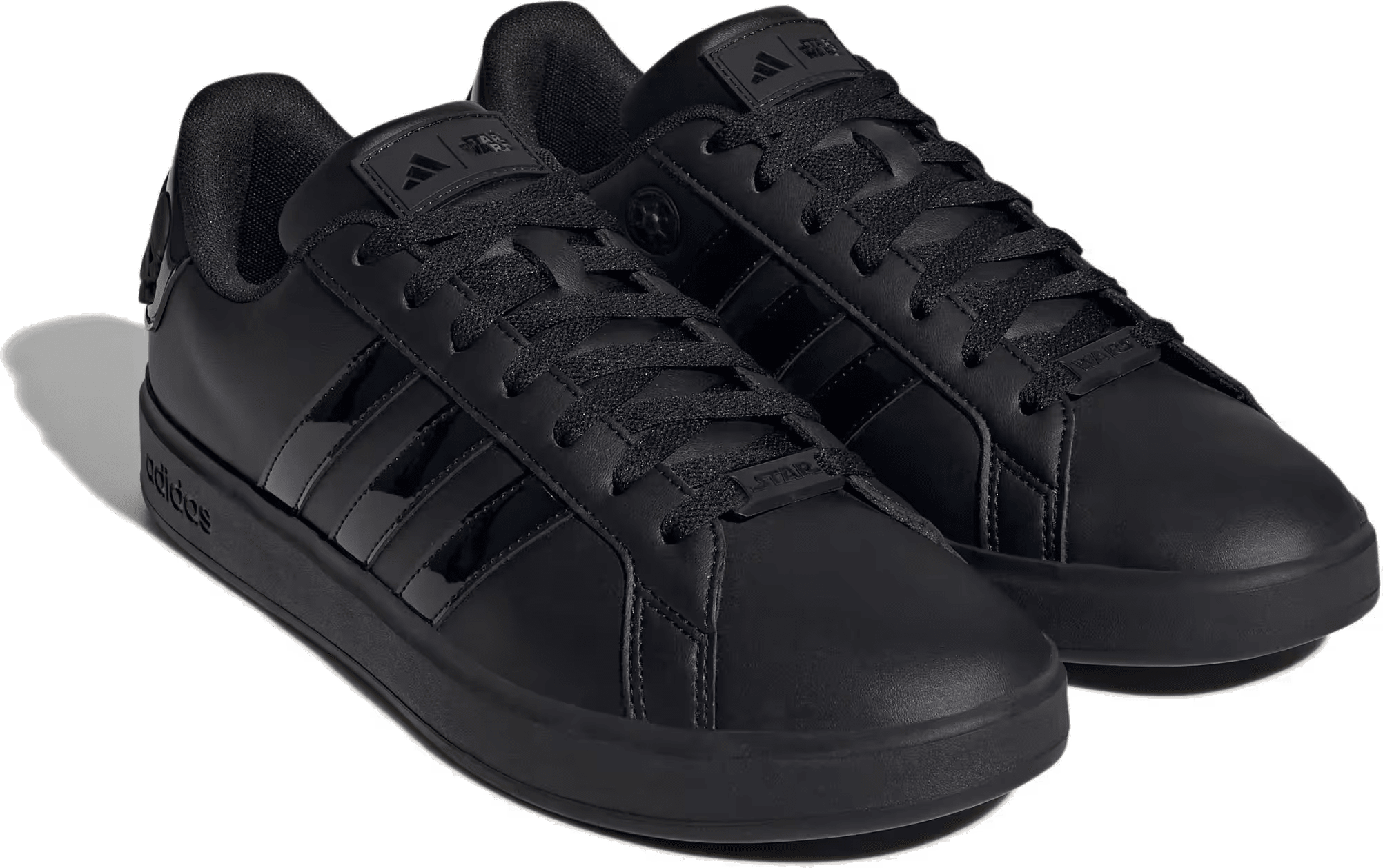 adidas Grand Court Star Wars Darth Vader and Storm Troopers Triple Black
