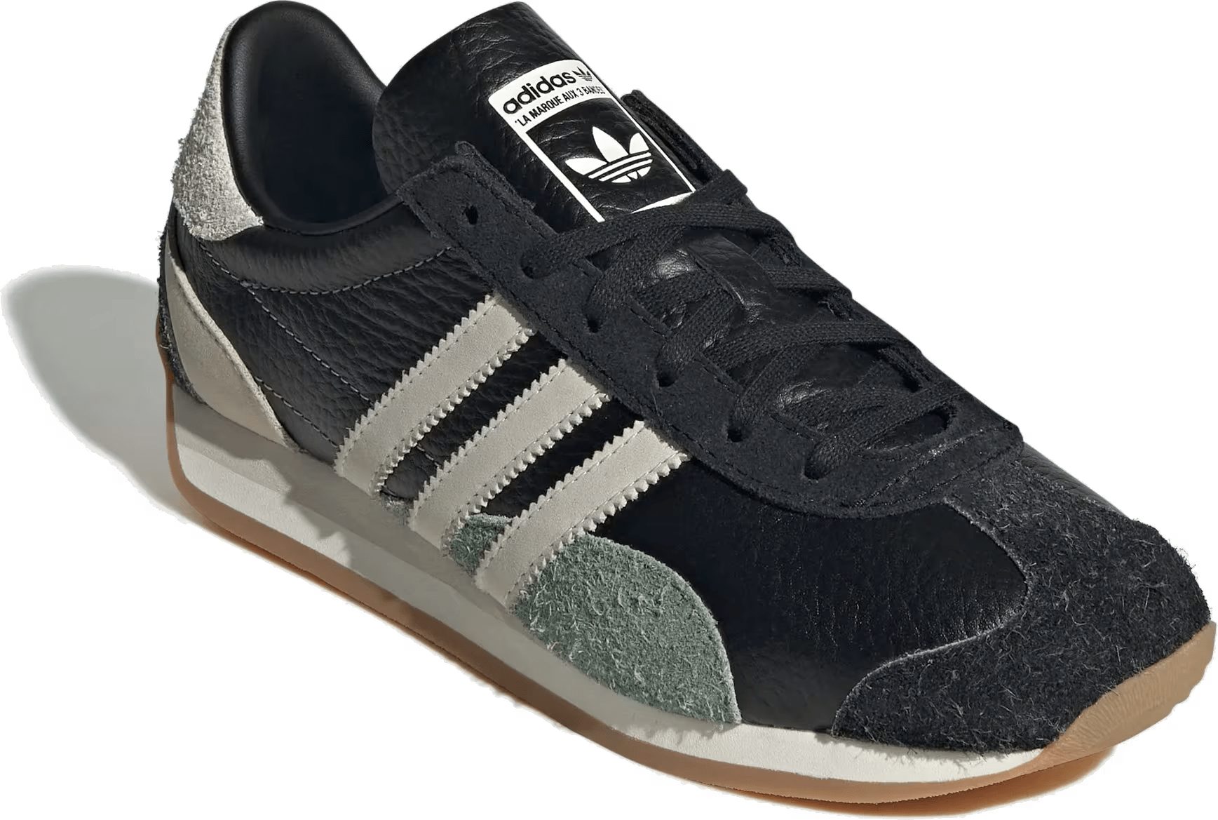 adidas Country OG Black White Silver Green