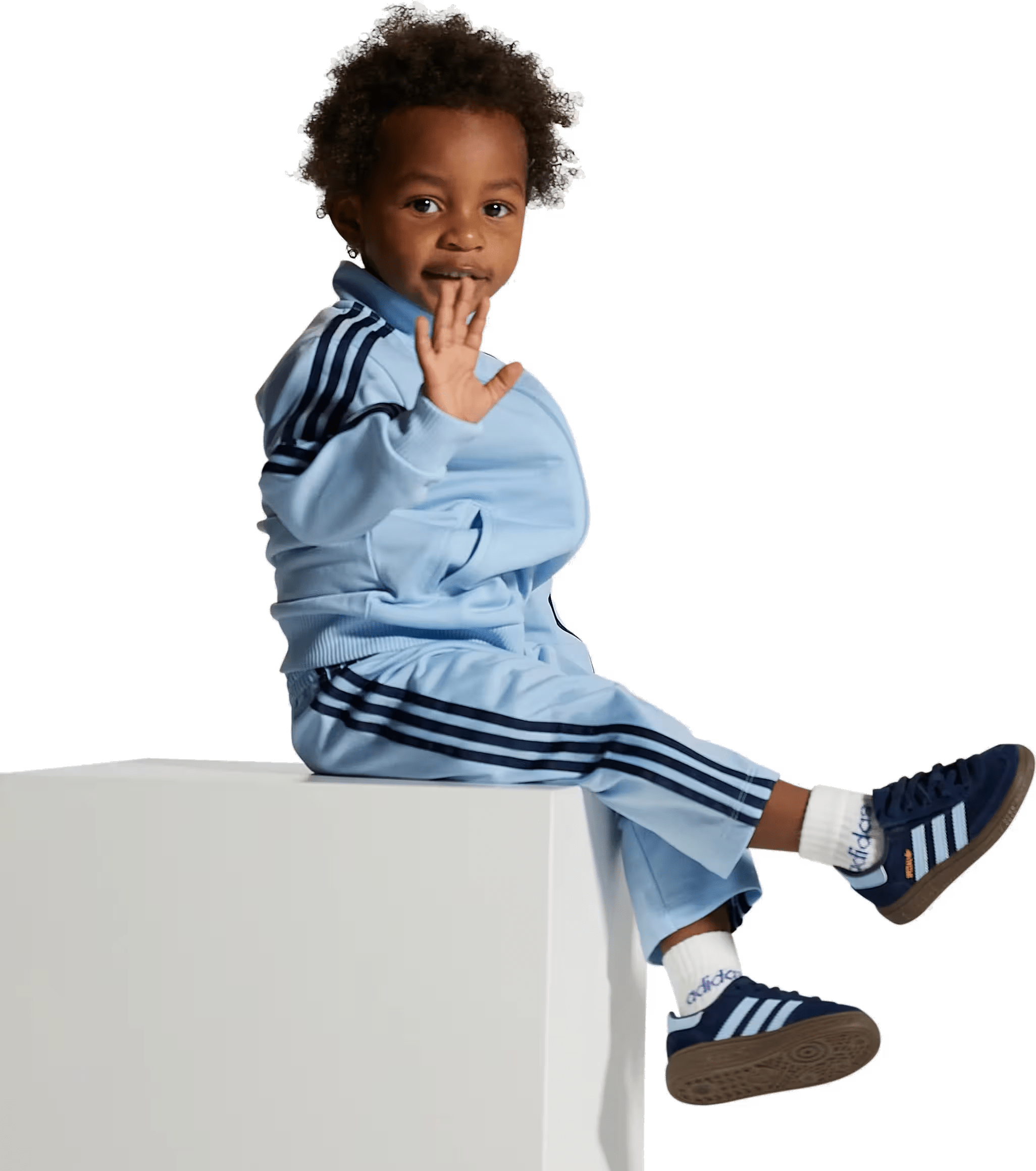 adidas Handball Spezial Elastic Collegiate Navy Clear Sky (TD)