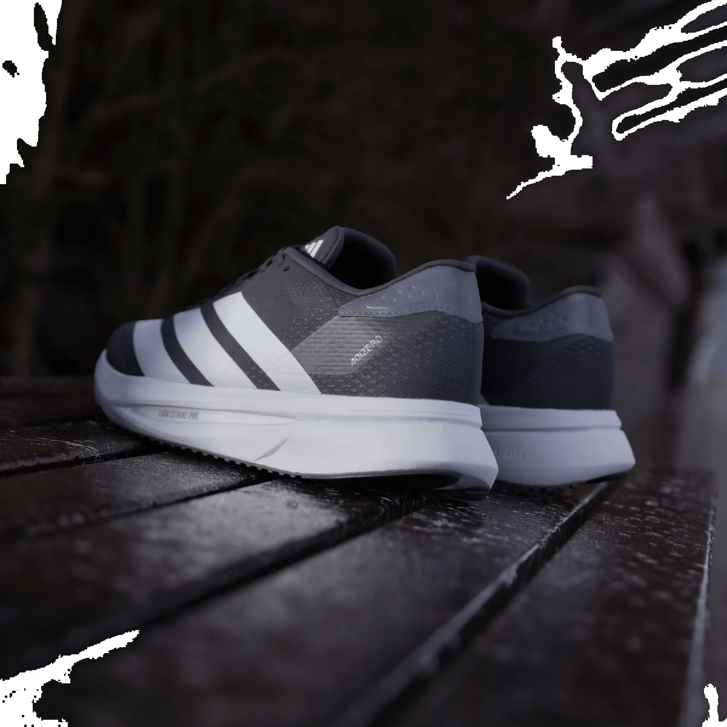 adidas Adizero SL2 Core Black Cloud White Grey Five (Women's)