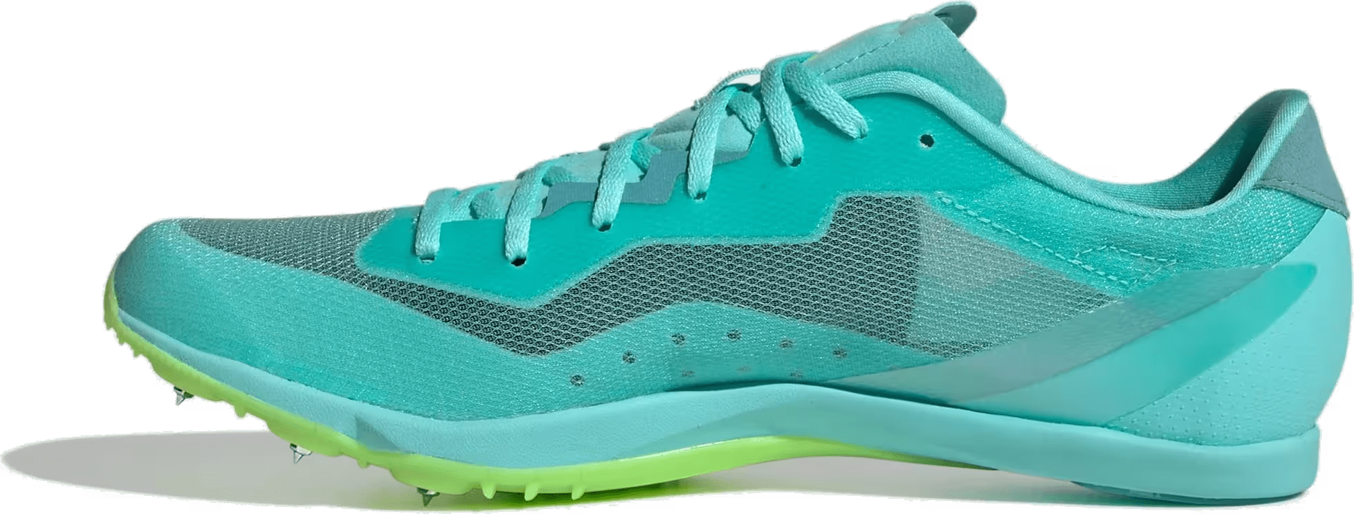 adidas Adizero Distancestar Flash Aqua Cloud White Lucid Lemon