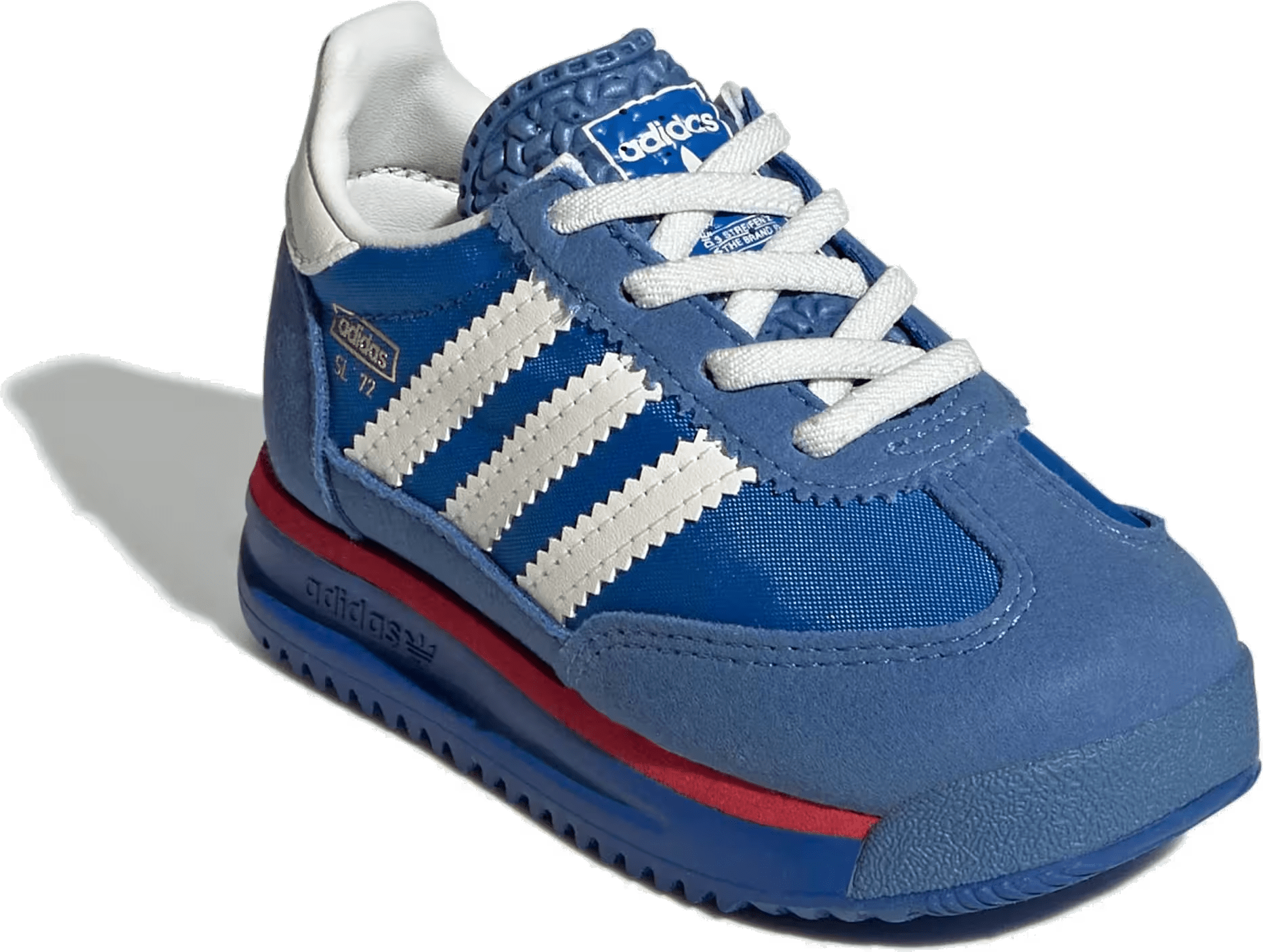 adidas SL 72 RS Elastic Laces Blue Core White Better Scarlet (TD)