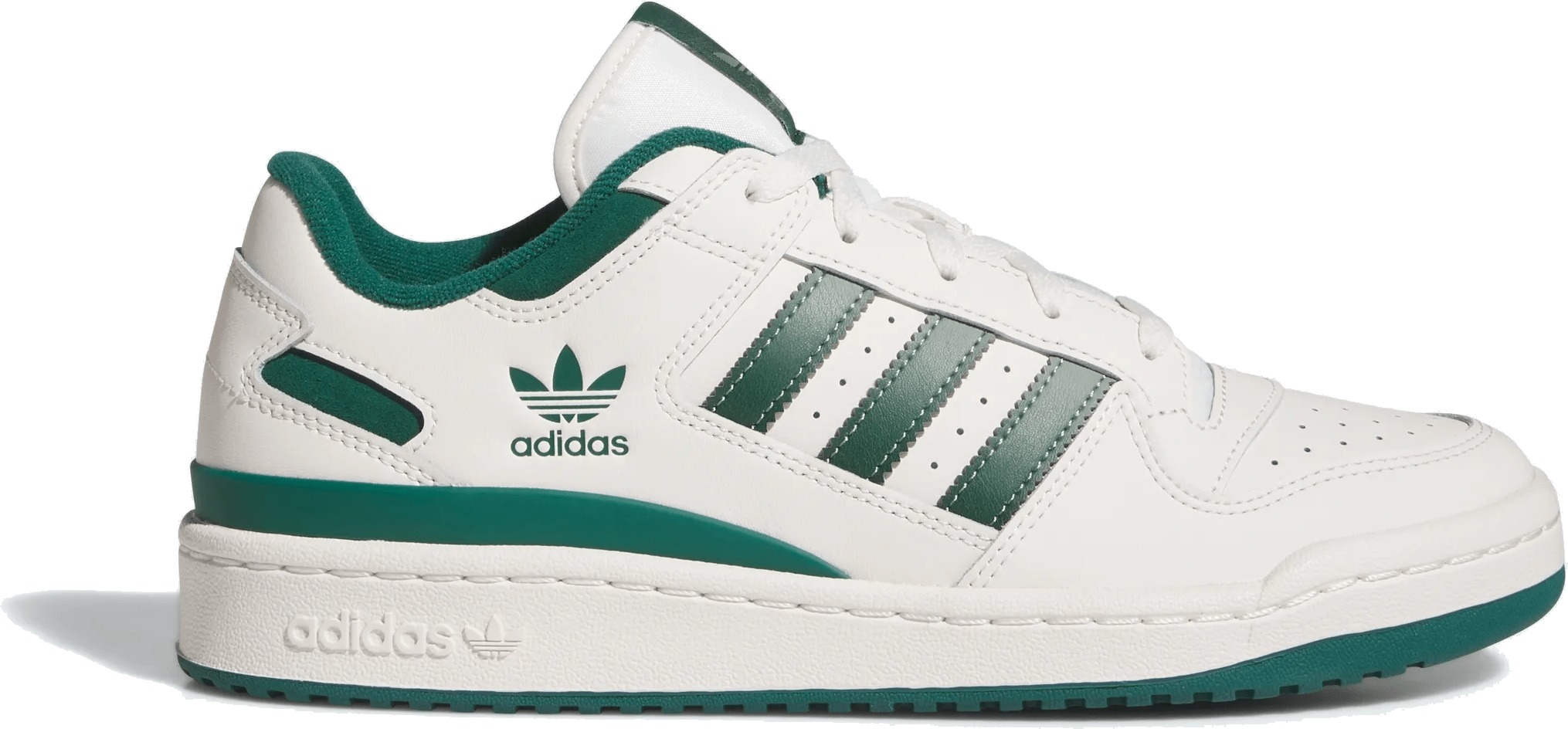 adidas Forum Low CL Cloud White Collegiate Green Silver Green