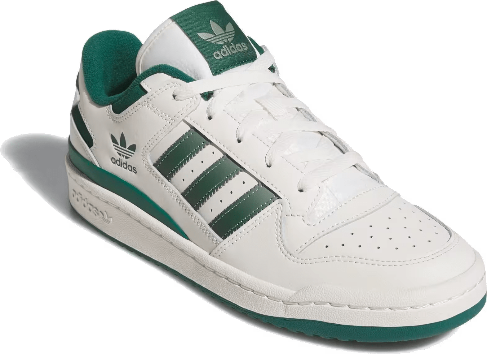 adidas Forum Low CL Cloud White Collegiate Green Silver Green